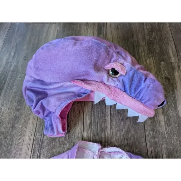 Spirit Halloween Toddler Dino Cutie Costume Cute T- Rex Dinosaur Cosplay Size 2T - Picture 5 of 13